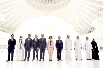 Els representats polítics d'Andorra s'han reunit amb els dels Emirats Àrabs.