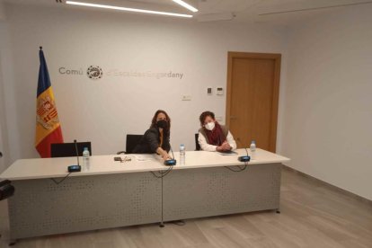 Rosa Gili i Magda Mata avui