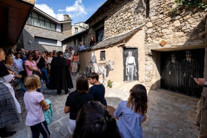 Ahir es va fer la primera visita teatralitzada.