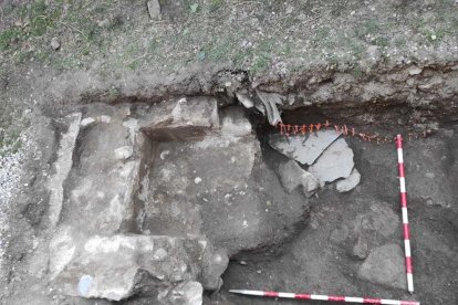 Troballa arqueològica a Santa Coloma