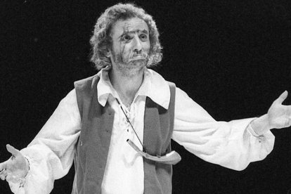 Rafael Álvarez, 'El Brujo', a Sant Julià, el març del 1993.