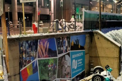Accident a la rotonda de Govern