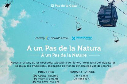 Programa d'activitats d'estiu al Pas de la Casa