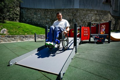 La capital inaugura un parc infantil inclusiu