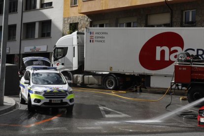 Accident mortal a l'avinguda Santa Coloma