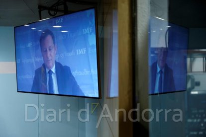 Rodolphe Blavy, el cap de missió per Andorra de l'FMI.