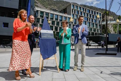 Andorra la Vella inaugura el carrer del Consell General