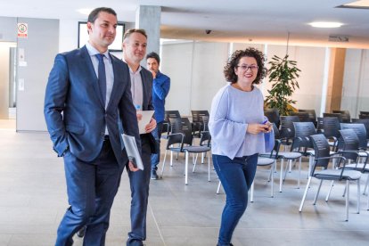 Gallardo, Costa i Pallarés al Consell General.