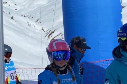 Elia Pascuet ha finalitzat cinquena al Campionat Infantil de boardercross