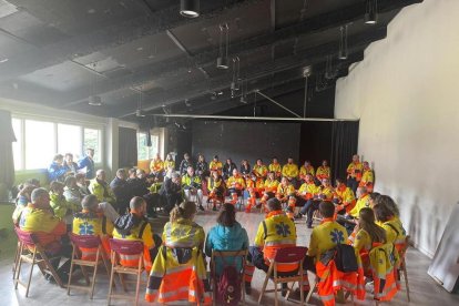 En la simulació hi han participat unitats d'Andorra, Catalunya i França
