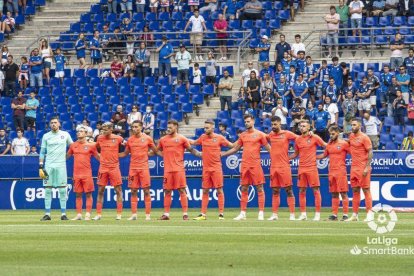 Onze inicial del debut de l'FC Andorra a Segona avui a Oviedo