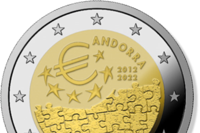 Moneda per l'acord monetari entre Andorra i la Unió Europea