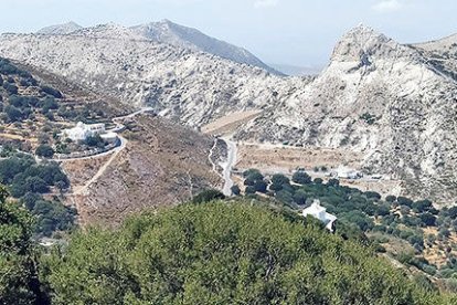 L'interior de Naxos
