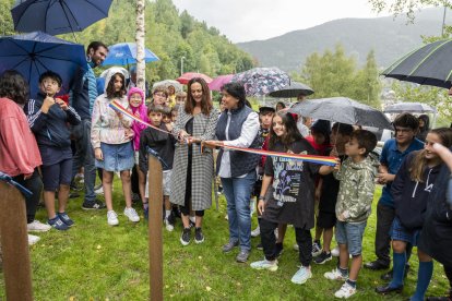 Inauguració del parc caní del Pradet de la Massana