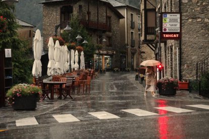 Pluja a Ordino