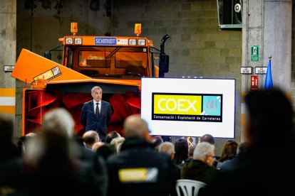 David Palmitjavila en l'acte de celebració del 60è aniversari del COEX.