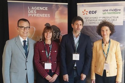 La delegació andorrana a la 'Pyréneo-Le Grand Rendez-vous'