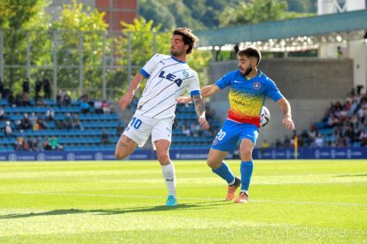 Partit de l'FC Andorra a l'Estadi Nacional davant l'Alabès