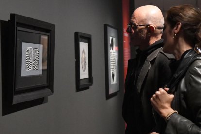 Inauguració de la mostra 'Vasarely. De l'art òptic al folklore planetari'