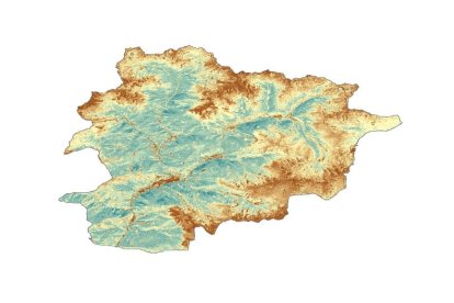 Representació de l'índex NDVI (2022).