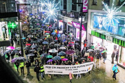 La manifestació ha iniciat a Escaldes-Engordany