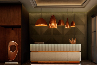 Recepció de l'hotel