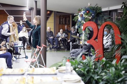 La presidenta de la Fundació Clara Rabassa, Eloisa Ortega, en la seva intervenció.