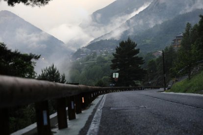 Carretera d'Anyós.
