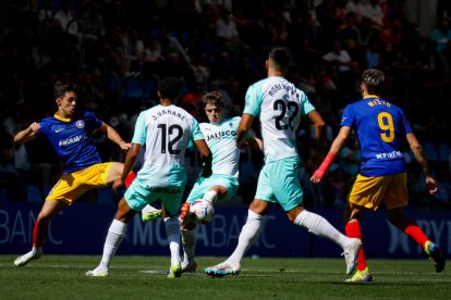 Partit del FC Andorra contra l'Sporting de Gijón