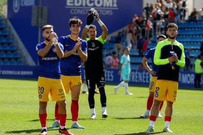 Partit del FC Andorra contra l'Sporting de Gijón
