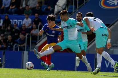 Partit del FC Andorra contra l'Sporting de Gijón