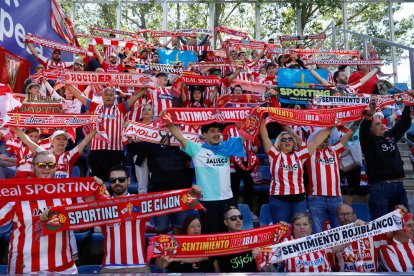 Partit del FC Andorra contra l'Sporting de Gijón