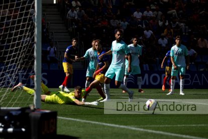 Partit del FC Andorra contra l'Sporting de Gijón