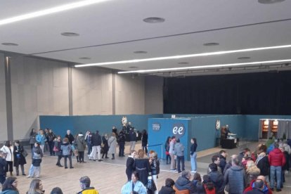 Primeres cues a les votacions d'Escaldes-Engordany