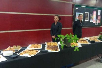 Esmorzar al col·legi electoral a la Massana