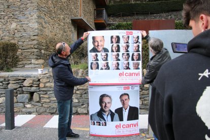 Jean M. Armengol i Pere Mas es presenten a Ordino