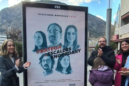 Presentació del cartell de Concòrdia per Escaldes