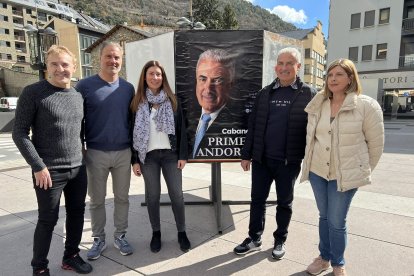 Liberals ha penjat el primer cartell a Sant Julià de Lòria