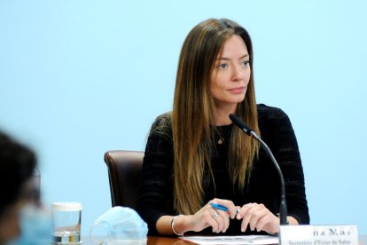 La secretària d'Estat Mas.