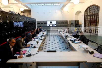 Taula de treball sobre promoció turística amb Mònaco