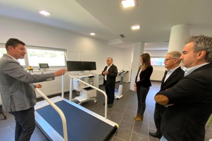 Sala per realitzar les proves d'esforç.