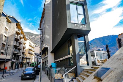 L'edifici del qual es va desallotjar la família.