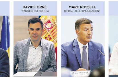 Riba, Forné i Rossell seran secretaris d'Estat sota la tutela d'Espot