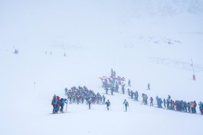 Cursa individual de la Copa del Món d'esquí de muntanya Comapedrosa Andorra.