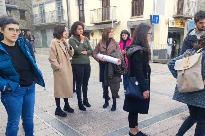 Candidats de Concòrdia a la plaça Príncep Benlloch.