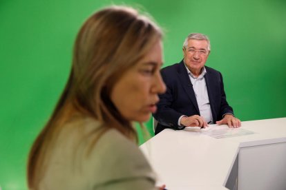 Gabriel Dalleres durant l'entrevista al programa 'Parlem-ne', de Diari TV.