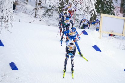 Irineu Esteve avui a Les Rousses