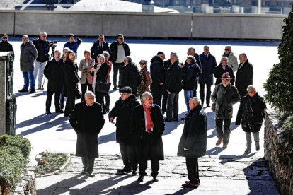 La trobada dels exconsellers a Casa de la Vall.