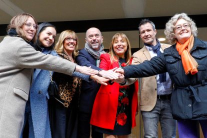 Conxita Marsol, durant la inauguració.