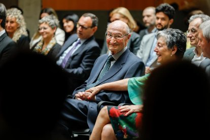 L'exsubsíndic general Josep Marsal va ser homenatjat al Consell General.